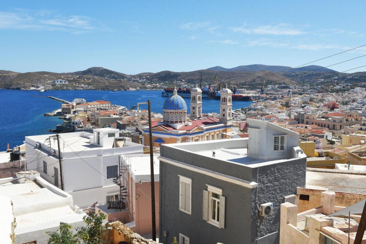Almanza Apartment Syros إرموبولّي المظهر الخارجي الصورة